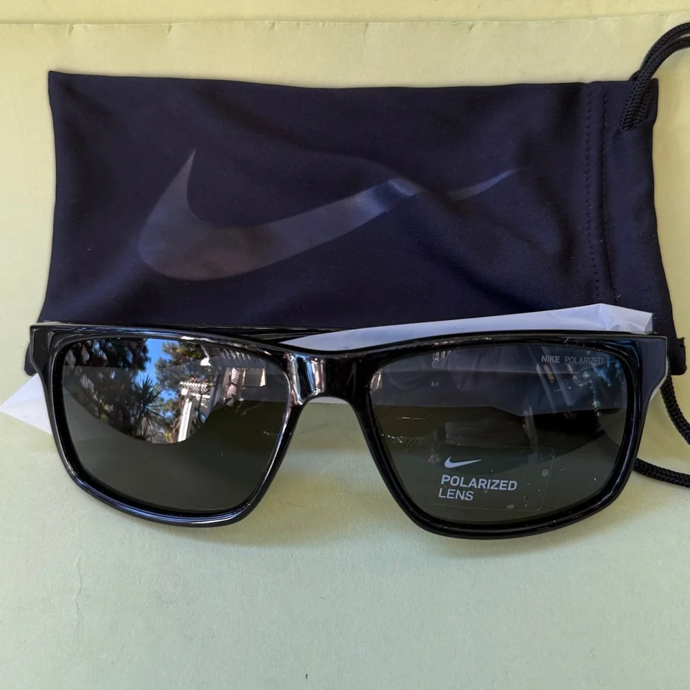 New Polarized Black Nike Sunglasses